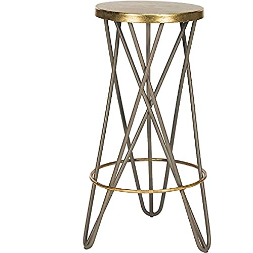 SAFAVIEH Modern Bar & Thekenhocker, Beige und Gold von Safavieh