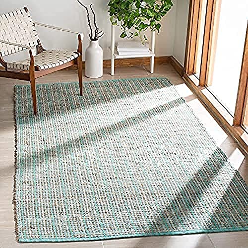 SAFAVIEH Zeitgenössische Teppich für Wohnzimmer, Esszimmer, Schlafzimmer - Cape Cod Collection, Kurzer Flor, Frühling, 122 X 183 cm SAFAVIEH Zeitgenössische Teppich für Wohnzimmer, Esszimmer, Schlafzimmer - Cape Cod Collection, Kurzer Flor, Frühling, 122 X 183 cm von Safavieh