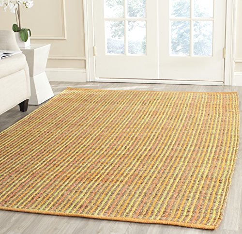 SAFAVIEH Zeitgenössische Teppich für Wohnzimmer, Esszimmer, Schlafzimmer - Cape Cod Collection, Kurzer Flor, Frühling, 91 X 152 cm von Safavieh