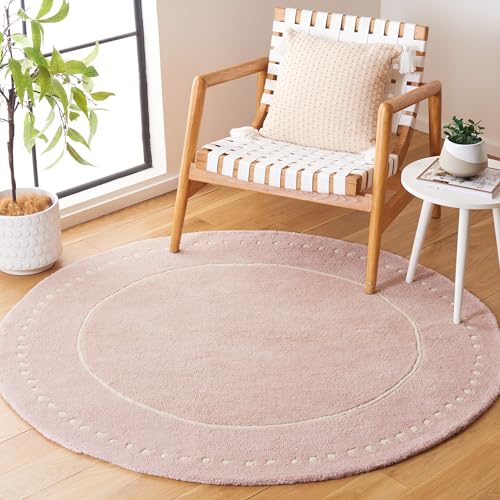 Safavieh Traditionell Teppich für Wohnzimmer, Esszimmer, Schlafzimmer - Bella Collection, Kurzer Flor, Hellblau und Elfenbein, 152 X 152 cm Safavieh Traditionell Teppich für Wohnzimmer, Esszimmer, Schlafzimmer - Bella Collection, Kurzer Flor, Hellblau und Elfenbein, 152 X 152 cm von Safavieh