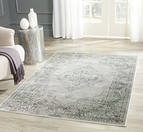 Safavieh Traditionell Teppich für Wohnzimmer, Esszimmer, Schlafzimmer - Vintage Collection, Kurzer Flor, Taupe, 122 X 170 cm von Safavieh