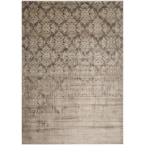 SAFAVIEH Traditionell Teppich für Wohnzimmer, Esszimmer, Schlafzimmer - Vintage Collection, Kurzer Flor, Mousse, 122 X 170 cm von Safavieh