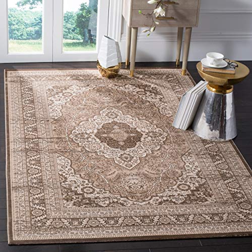 SAFAVIEH Traditionell Teppich für Wohnzimmer, Esszimmer, Schlafzimmer - Vintage Collection, Kurzer Flor, Beige und Hellbraun, 244 X 335 cm von Safavieh