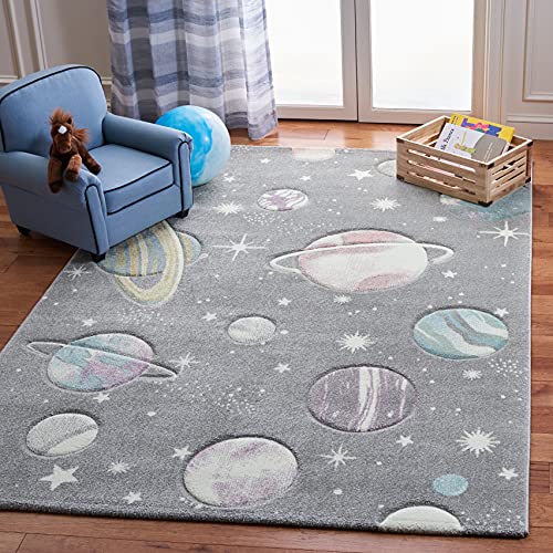 Safavieh Zeitgenössische Teppich für Wohnzimmer, Esszimmer, Schlafzimmer - Carousel Kids Collection, Kurzer Flor, Mehrfarbig, 200 x 300 cm Safavieh Zeitgenössische Teppich für Wohnzimmer, Esszimmer, Schlafzimmer - Carousel Kids Collection, Kurzer Flor, Mehrfarbig, 200 x 300 cm von Safavieh