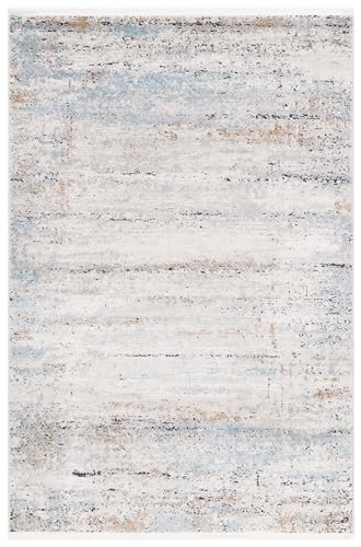 SAFAVIEH Zeitgenössische Teppich für Wohnzimmer, Esszimmer, Schlafzimmer - Shivan Collection, Kurzer Flor, Elfenbein und Gold, 183 X 274 cm SAFAVIEH Zeitgenössische Teppich für Wohnzimmer, Esszimmer, Schlafzimmer - Shivan Collection, Kurzer Flor, Elfenbein und Gold, 183 X 274 cm von Safavieh