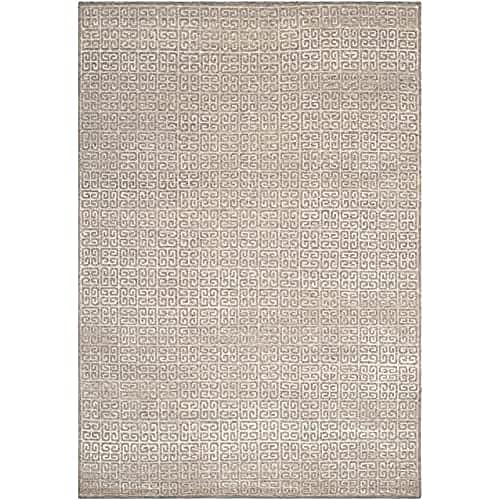 SAFAVIEH Traditionell Teppich für Wohnzimmer, Esszimmer, Schlafzimmer - Kensington Collection, Kurzer Flor, Grau, 183 X 274 cm von Safavieh