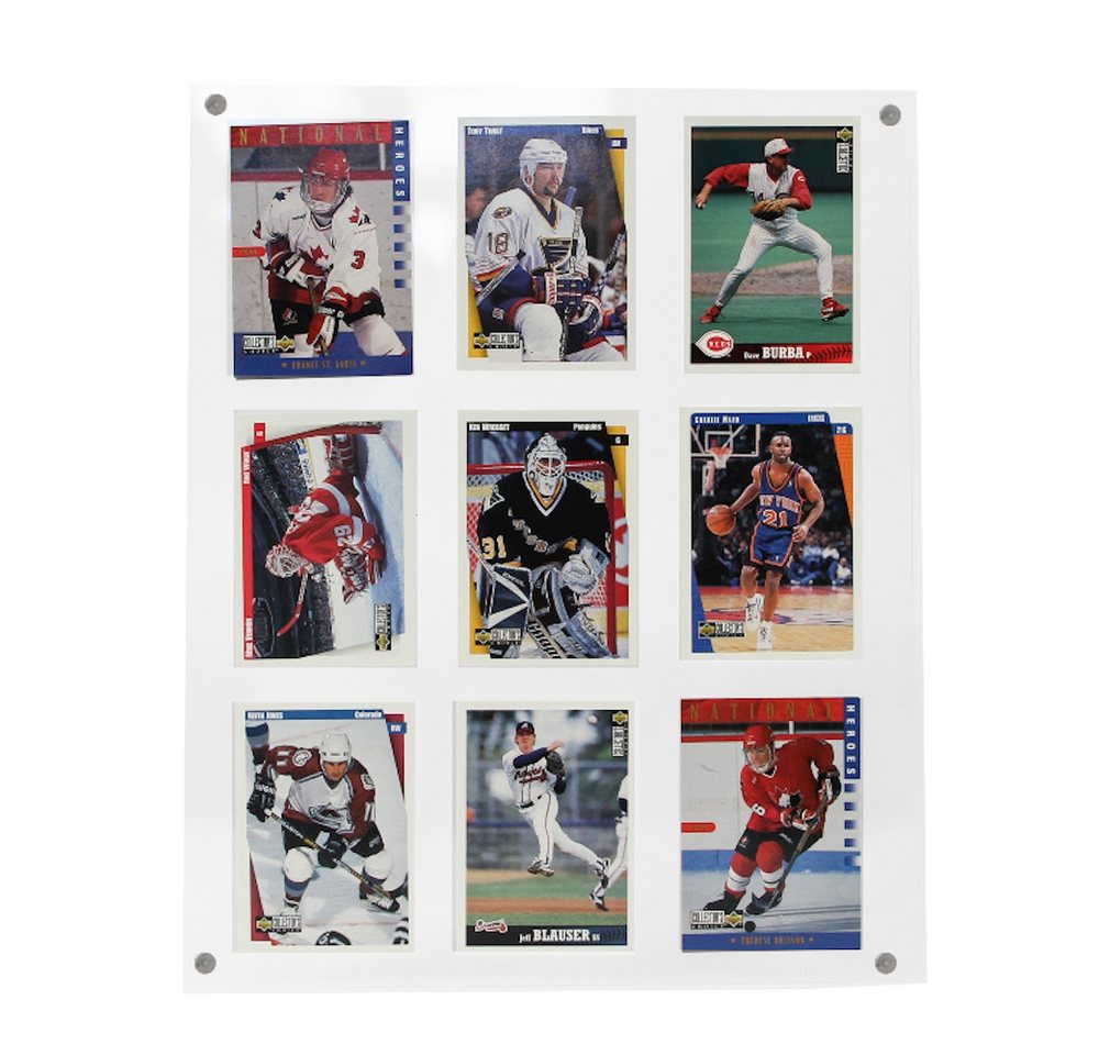 Safe-Album Rahmen Acryl Rahmen für Spielkarten : Nr. 5113 3 x 3 Karten Safe-Album Rahmen Acryl Rahmen für Spielkarten : Nr. 5113 3 x 3 Karten von Safe-Album