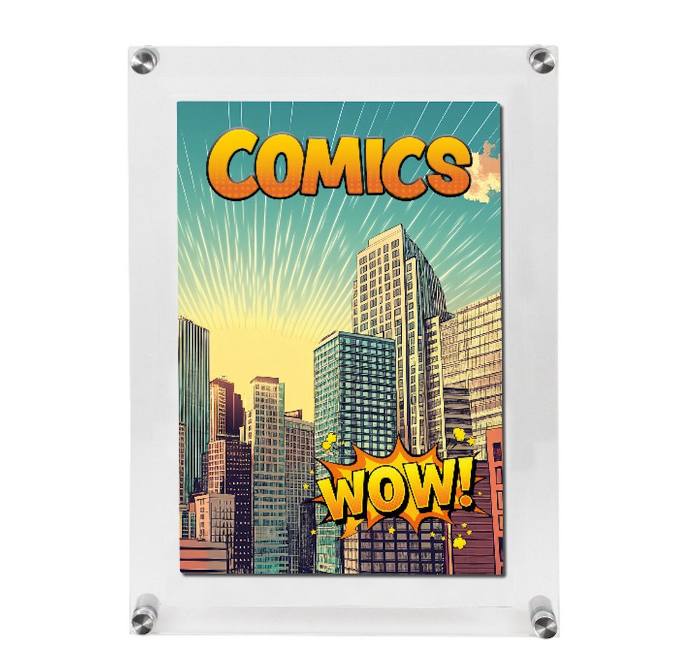 Safe-Album Rahmen SAFE5108 Acryl-Rahmen für Comics Wandmontage, Acrylglas mit UV-Schutz Safe-Album Rahmen SAFE5108 Acryl-Rahmen für Comics Wandmontage, Acrylglas mit UV-Schutz von Safe-Album