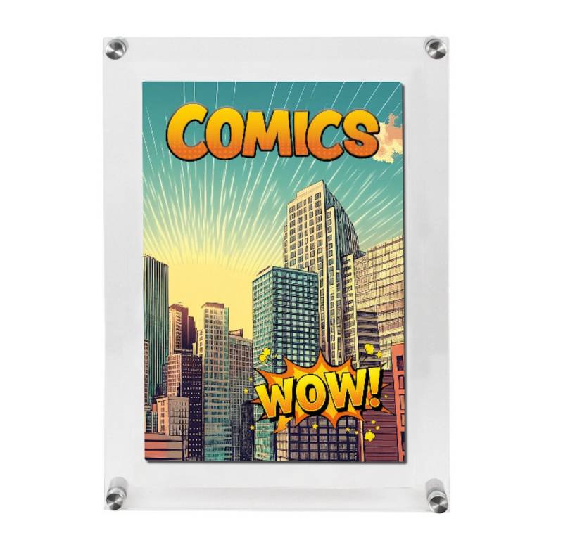 Safe-Album Rahmen SAFE5108 Acryl-Rahmen für Comics Wandmontage, Acrylglas mit UV-Schutz Safe-Album Rahmen SAFE5108 Acryl-Rahmen für Comics Wandmontage, Acrylglas mit UV-Schutz von Safe-Album