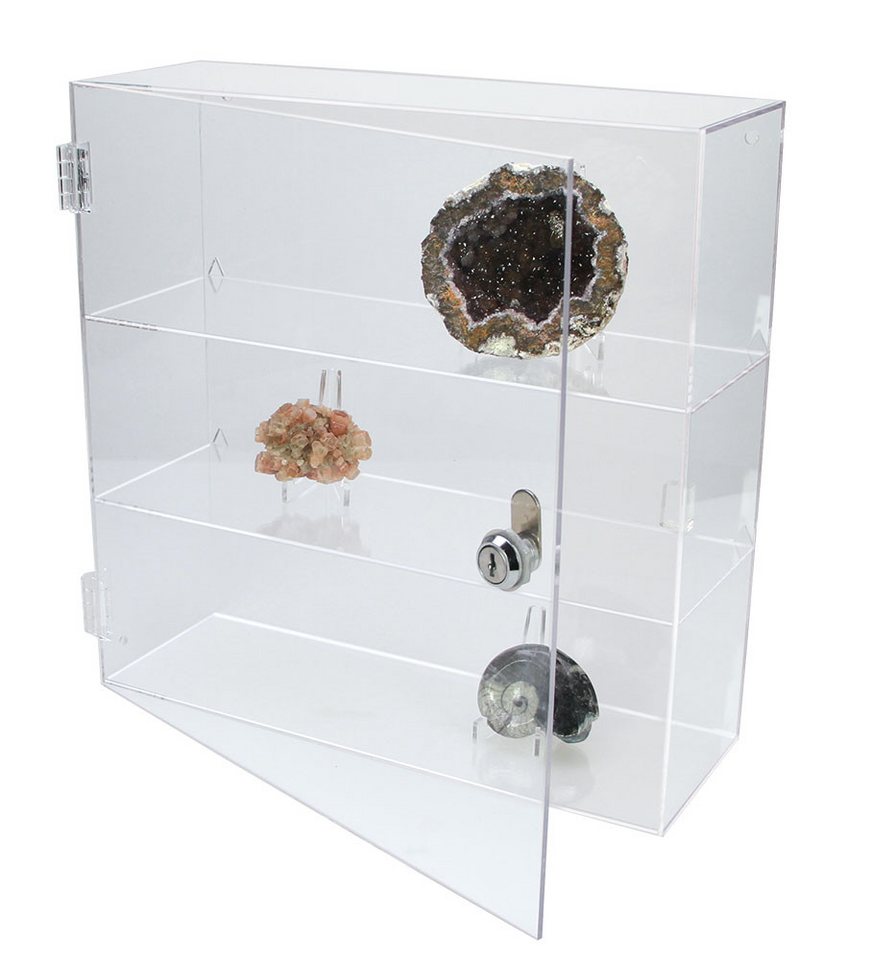 Safe-Album Vitrine SAFE5249 Acryl-Vitrine abschließbar 2 Böden, 3 Fächer à 235×75×55 mm Safe-Album Vitrine SAFE5249 Acryl-Vitrine abschließbar 2 Böden, 3 Fächer à 235×75×55 mm von Safe-Album