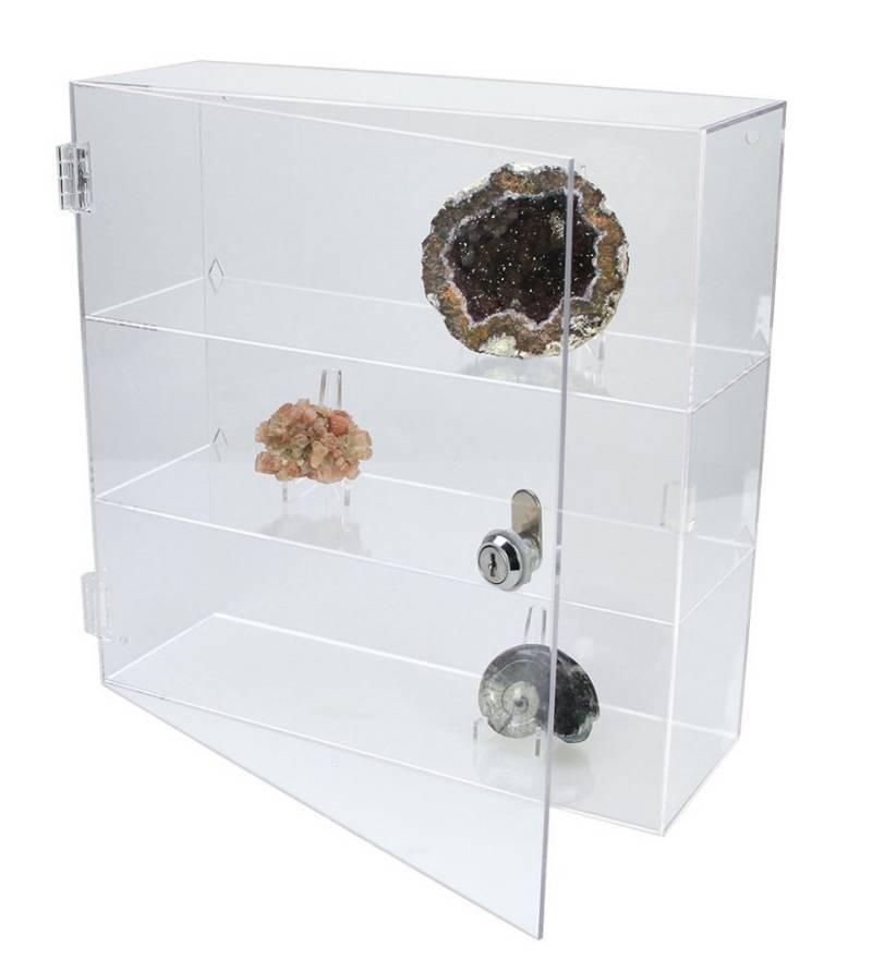 Safe-Album Vitrine SAFE5249 Acryl-Vitrine abschließbar 2 Böden, 3 Fächer à 235×75×55 mm Safe-Album Vitrine SAFE5249 Acryl-Vitrine abschließbar 2 Böden, 3 Fächer à 235×75×55 mm von Safe-Album