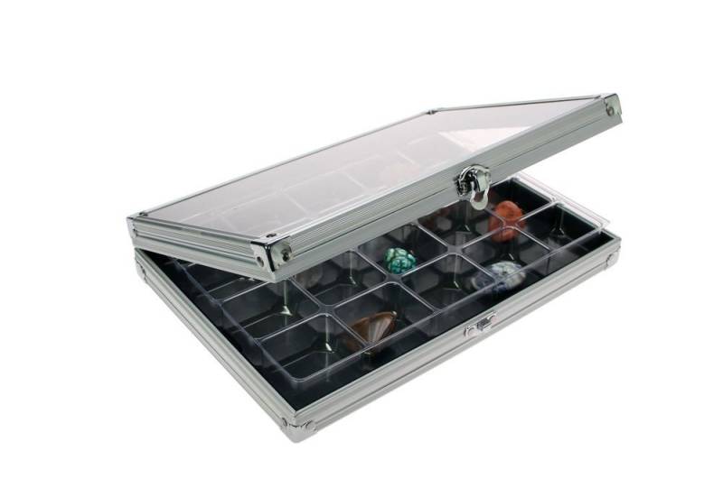 Safe-Album Vitrine Sammel-Vitrine Alu Compact Safe-Album Vitrine Sammel-Vitrine Alu Compact von Safe-Album