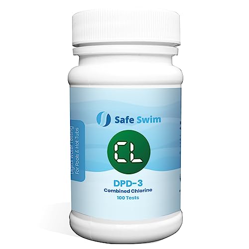 Safe Swim Meter Reagent DPD-3 Combined Chlorine (For Use With Safe Swim Digital Photometer ONLY) von Safe Swim