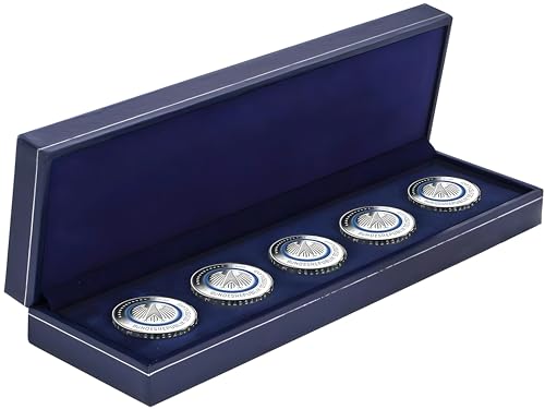 SAFE 7918 Münz-Etui für 5 Münzen bis zu 55 mm Durchmesser von SAFE