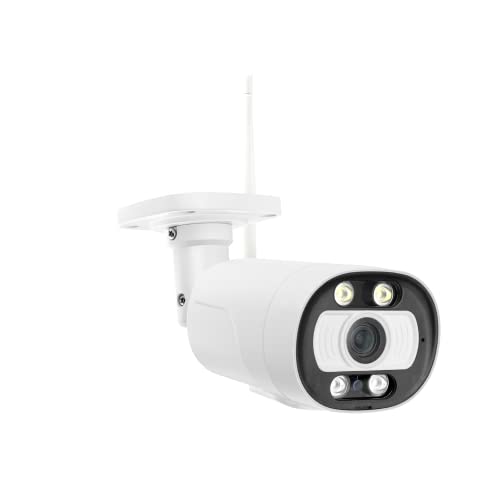Safe2Home 1x Funk PT (Schwenkbar) Überwachungskamera Full HD Cam für Funk Videoüberwachung Kamera Nachtsicht Lautsprecher Bewegungserkennung Aufzeichnung von Safe2Home