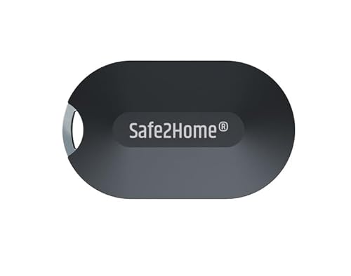 Safe2Home RFID Chip für Funk Alarmanlage Safe2Home SP110 SP210 und Basic - RFID Chip für Schlüsselbund zum Scharf-/ Unscharfstellen von Safe2Home