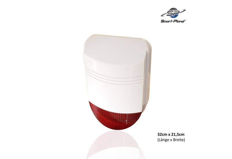 Safe2Home Safe2Home® Funk Außensirene 12 Volt für Funk Alarmanlage SP110 / SP210 Alarmanlage (Außensirene) von Safe2Home