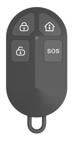 Safe2Home hochwertige Fernbedienung für Funk Alarmanlage Serie SP310 Safe2Home (Nicht SP110 /SP210) - mit Rolling Code - GSM Alarmsystem für Haus von Safe2Home