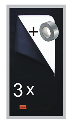 SafeCore - Staubschutztür mit Reißverschluss 3x 220x110 cm mitBand - Doppelseitiger Reißverschluss, Premium Polypropylen-Vliesstoff Abdeckung für Renovierung, Staubdichte Bauabdeckung SafeCore - Staubschutztür mit Reißverschluss 3x 220x110 cm mitBand - Doppelseitiger Reißverschluss, Premium Polypropylen-Vliesstoff Abdeckung für Renovierung, Staubdichte Bauabdeckung von SafeCore