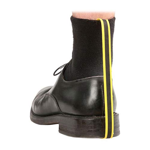 Safeguard WL-005-60CM ESD Einwegfersenband für Flache Schuhe, Selbstklebend, Schwarz Safeguard WL-005-60CM ESD Einwegfersenband für Flache Schuhe, Selbstklebend, Schwarz von Safeguard