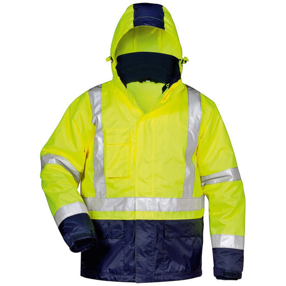 SAFESTYLE® - Warnschutzjacke ALF 23502, warngelb/marineblau, Größe 2XL von Safestyle