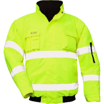 Warnschutz-Pilotenjacke ROLAND 23522, warngelb, Größe XL von Safestyle