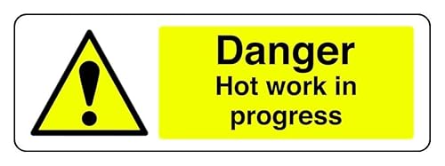 0 – selbstklebender Aufkleber mit hoher Klebekraft (450 mm x 150 mm), Sichtabstand innerhalb von 7 m. von Safety First Display LTD