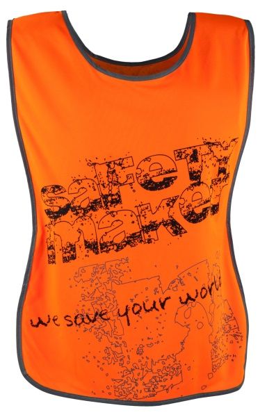 Walser Reflektierende Freizeitweste S-M orange von Safety Maker
