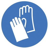 SafetyMarking® Gebotsaufkleber Handschutz benutzen 10 cm von SafetyMarking®