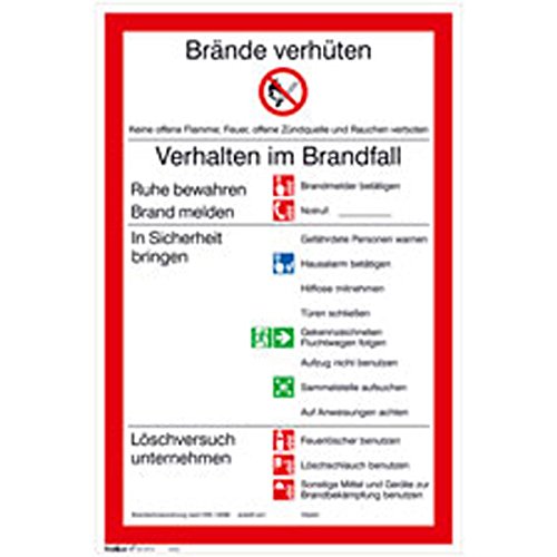 Aushang - Brandschutz von SafetyMarking