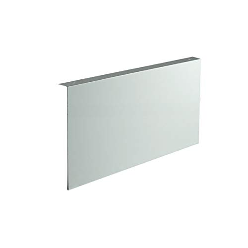 Fahnenschild neutral zur Wandmontage oder Deckenmontage für Folienschilder in Größe: 30,0 x 15,0 cm Größe (BxHxT): 30,2 x 15,2 x 2,5 cm 0,56 mm Aluminium weiß, extrahart von SafetyMarking