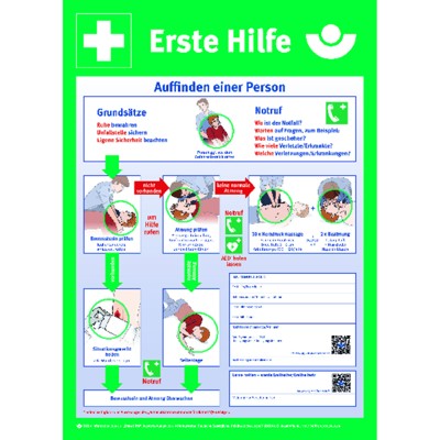 Anleitung Erste Hilfe Kunststoff (PVC) von Safetymarking