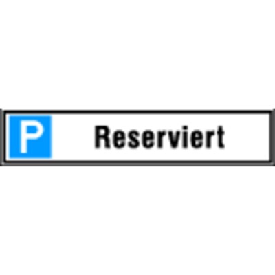 Parkplatzschild "Privatparkplatz" Alu geprägt von Safetymarking