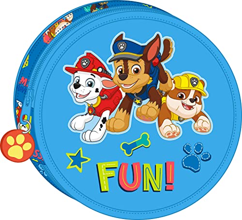 Paw Patrol Friendship, rund, 18 Stück, 210 x 35 mm, blau, Einheitsgröße von safta