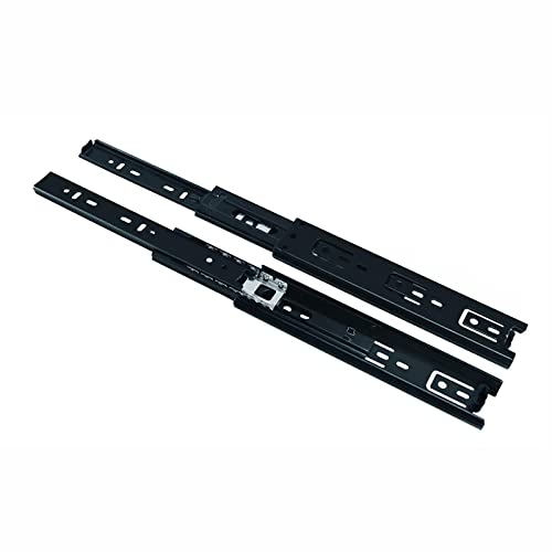 1 Paar Schubladenschienen, 15,2 cm Vollauszug Schubladenschienen 3 Falten für Küchenschrank und Kleiderschrank - 20 kg Tragkraft von SagaSave