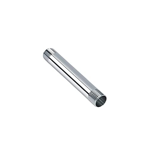 1 Stück Edelstahl-Rohrverschraubung, Männliche Gewinderohranschluss für Luftrohr, Wasserrohr, Kraftstoffrohr (DN20 3/4" 50 mm) von SagaSave