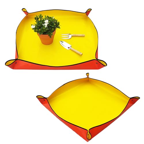 100x80 cm Pflanzmatte wasserdichte - 2er Pack Gartenarbeitsmatte Sukkulenten Umpflanzen Matte Faltbare Gartenarbeit Zubehör für Töpfewechsel 100x80 cm Pflanzmatte wasserdichte - 2er Pack Gartenarbeitsmatte Sukkulenten Umpflanzen Matte Faltbare Gartenarbeit Zubehör für Töpfewechsel von SagaSave