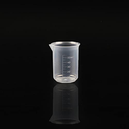 2PCS Labasics Becher Set, Boro silikat Kunststoff Graduierte Low Form Griffin Beaker Mess-Zylinder Labor Krug Flaschen Werkzeuge für Labor 50ml 2PCS Labasics Becher Set, Boro silikat Kunststoff Graduierte Low Form Griffin Beaker Mess-Zylinder Labor Krug Flaschen Werkzeuge für Labor 50ml von SagaSave