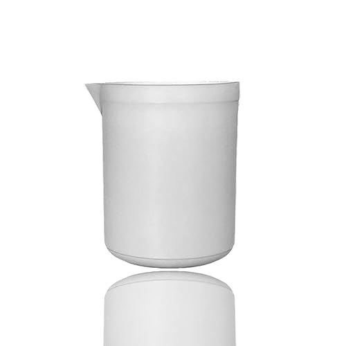 2PCS Messzylinder Becher, PTFE Teflon Becher Säure und alkali beständige hohe Schmierung weiße Messbecher für Labor Labor 300ML 2PCS Messzylinder Becher, PTFE Teflon Becher Säure und alkali beständige hohe Schmierung weiße Messbecher für Labor Labor 300ML von SagaSave