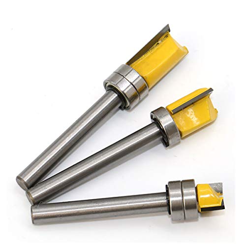 3 Stück 6mm Holz Fräser Router Bit Oberfräser Schaft Alloy Blade Fräser Schneiden Nutfräsen Holzschneider Router Bit für Trimm Carving Tool 3 Stück 6mm Holz Fräser Router Bit Oberfräser Schaft Alloy Blade Fräser Schneiden Nutfräsen Holzschneider Router Bit für Trimm Carving Tool von SagaSave