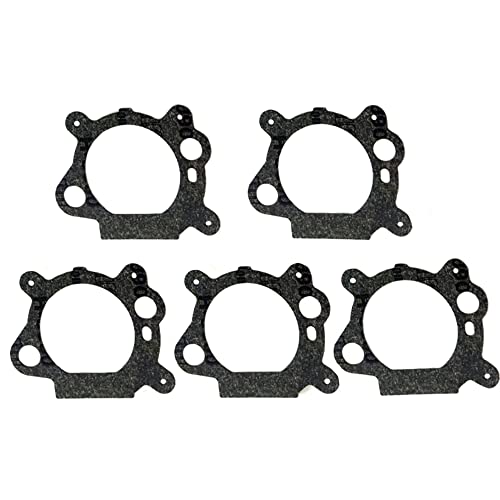 5 Stück Vergaser-Luftreiniger-Dichtung, Vergaserdichtung, Ersatz für Briggs & Stratton 272653 272653S 795629, Vergaser-Reparatur-Set von SagaSave