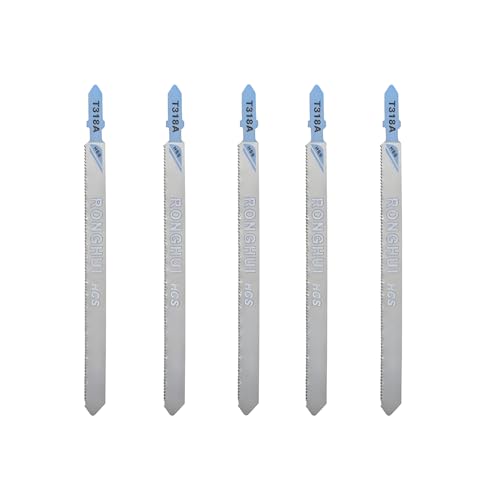 5pcs Jig Saw Blades Set for Metal T Shank 5?HCS T318A Fast Cutting von SagaSave