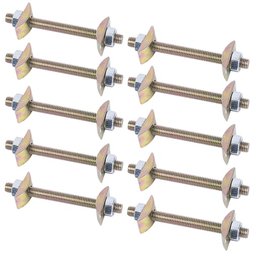 Arbeitsplattenverbinder 80mm, M8 Tischplatten und Arbeitsplatten Plattenverbinder Möbelverbinder Anschlusszubehör, 10er Set Arbeitsplattenverbinder 80mm, M8 Tischplatten und Arbeitsplatten Plattenverbinder Möbelverbinder Anschlusszubehör, 10er Set von SagaSave