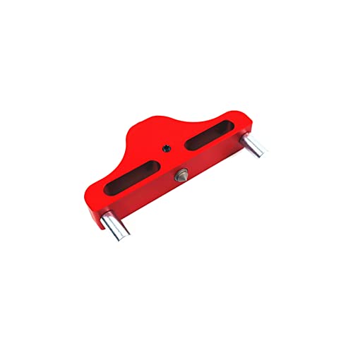 Center Scriber Markierungswerkzeug, 95 mm Zentralanreißer Aluminiumlegierung Center Finder Tool Holz Scribe Markierungslehre für die Holzbearbeitung von SagaSave