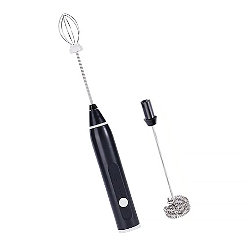 Elektrischer Schneebesen, Mini Elektrischer Handmixer, Lebensmittelsammlung Kuchenmixer zum Backen, 3 Geschwindigkeiten Tragbare Kleine Mixer, Edelstahl Teigbesen Kneter für Küche Backen Kochen von SagaSave