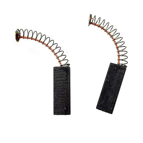 Kohlebürsten für Elektromotor, 1 Paar, Staubsauger-Kohlebürste, Ersatzteil, Elektromotorbürsten, Reparaturteil, 6,3 x 11 x 32 mm von SagaSave
