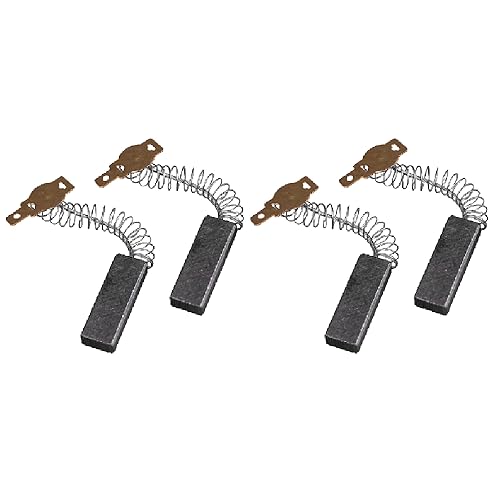 Kohlebürsten für Staubsauger, 4 Stück, universelle elektrische Ersatzmotor-Kohlebürsten für Elektrowerkzeug, 6,3 x 11 x 32 mm von SagaSave