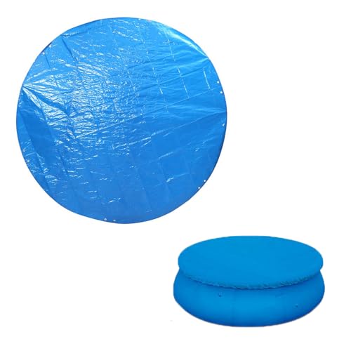 Poolabdeckung, 2,4 m Solar-Poolabdeckung, Planschbeckenabdeckungen, Pool-Solarabdeckung, regenfeste Staubabdeckungen, Schutztuch (rund) von SagaSave