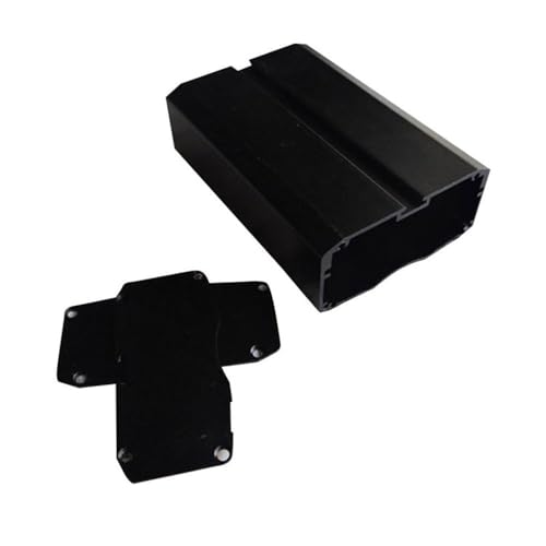 Projektbox Kühlbox, Schwarz Aluminium Elektronik DIY Verteilerkasten Anschlussdose Elektrokoffer Gehäuse für Leiterplatte, 26x53x80mm Projektbox Kühlbox, Schwarz Aluminium Elektronik DIY Verteilerkasten Anschlussdose Elektrokoffer Gehäuse für Leiterplatte, 26x53x80mm von SagaSave