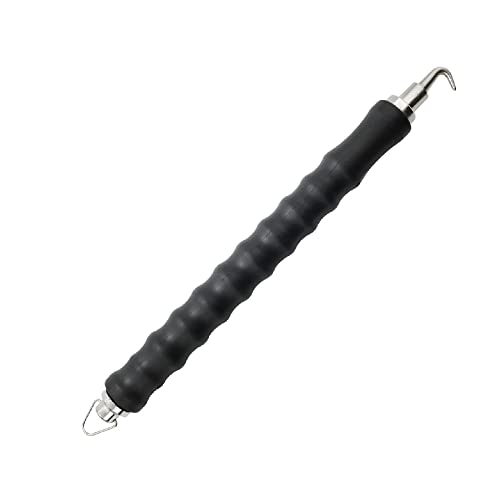 Rebar Wire Twister Tool, halbautomatischer einziehbarer Haken Pull Tie Wire Twister mit weichem Griff, Beton Metall Draht Drehen Zaun Werkzeug von SagaSave